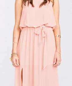 Show Me Your Mumu Bridesmaids Dresses Bridesmaid Sash ~ Frosty Pink Crisp
