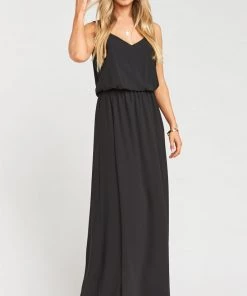 Show Me Your Mumu Kendall Maxi Dress ~ Black Chiffon Bridesmaids Dresses 11 Show Me Your Mumu Kendall Maxi Dress ~ Black Chiffon Bridesmaids Dresses