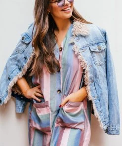 Show Me Your Mumu Libba Dress ~ Mutown Stripe