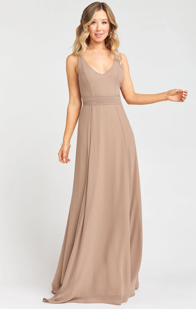Show Me Your Mumu Jenn Maxi Dress ~ Dune Chiffon Bridesmaids Dresses 7 Show Me Your Mumu Jenn Maxi Dress ~ Dune Chiffon Bridesmaids Dresses