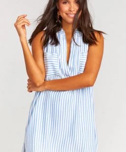 Show Me Your Mumu Wendy Tunic Dress ~ Anchor Stripe Clothes 10 Show Me Your Mumu Wendy Tunic Dress ~ Anchor Stripe Clothes