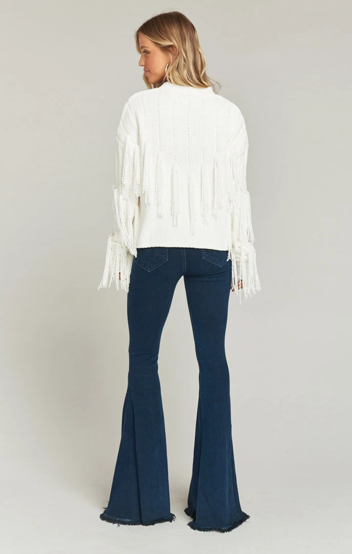 Show Me Your Mumu Carlton Crop Fringe Sweater ~ Alpine Knit 5 Show Me Your Mumu Carlton Crop Fringe Sweater ~ Alpine Knit