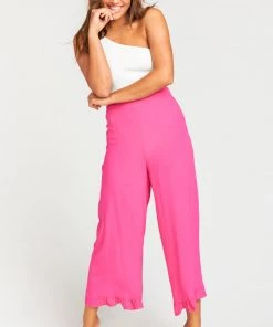 Show Me Your Mumu Waverly Pants ~ Hot Pink