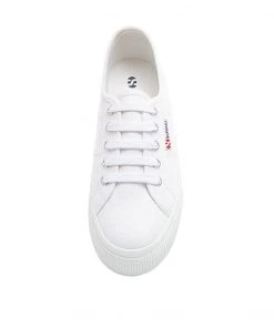 Show Me Your Mumu Superga 2790 Platform Sneakers ~ White New Mu