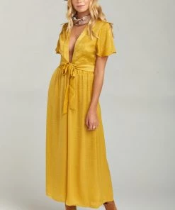 Show Me Your Mumu Explorer Pants ~ Mustard Sheen 19 Show Me Your Mumu Explorer Pants ~ Mustard Sheen