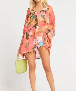 Show Me Your Mumu Peta Tunic ~ Mai Tai New Mu