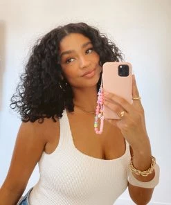 Show Me Your Mumu Kellie Phone Charm ~ Pink