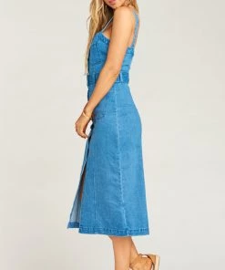 Show Me Your Mumu Dresses Theresa Dress ~ Betta Blue