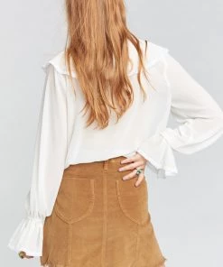 Show Me Your Mumu Elsa Top ~ Wedding Cake Chiffon