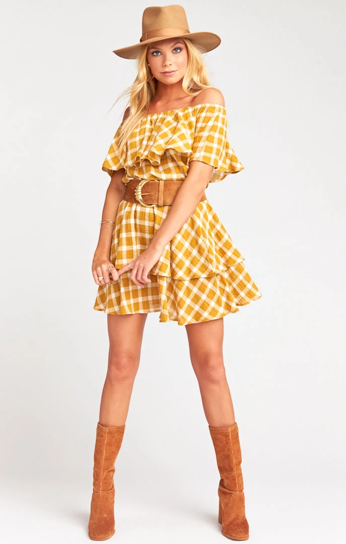 Show Me Your Mumu Bungalow Bubble ~ Check Me Gold Tops 8 Show Me Your Mumu Bungalow Bubble ~ Check Me Gold Tops