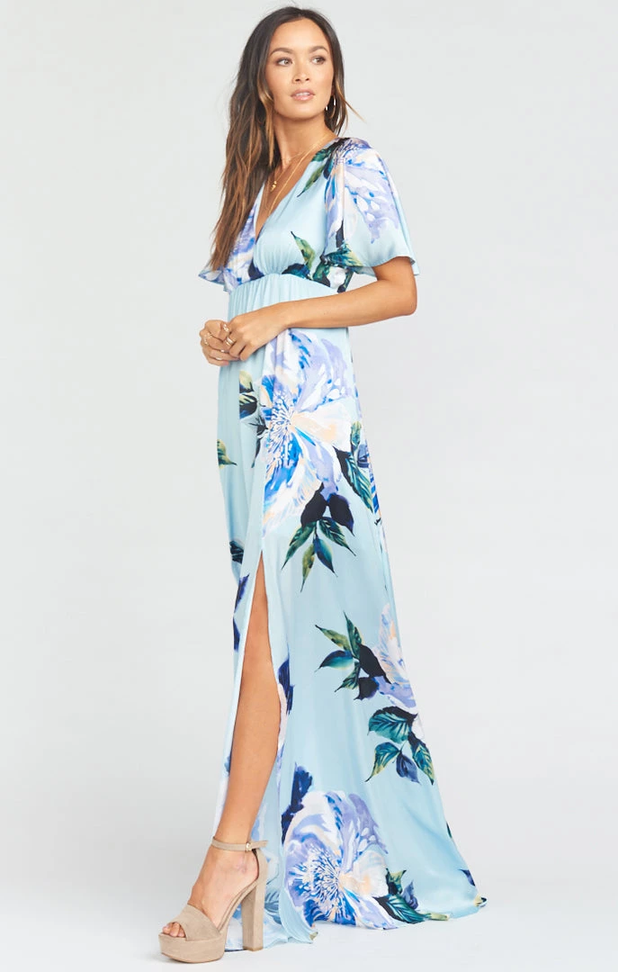 Show Me Your Mumu Faye Flutter Maxi Dress ~ Mint To Be Floral Dresses 4 Show Me Your Mumu Faye Flutter Maxi Dress ~ Mint To Be Floral Dresses