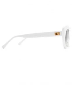 Show Me Your Mumu New Mu Crap Eyewear ~ The Wild Gift Sunglasses ~ White