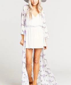 Show Me Your Mumu Olympia Romper ~ White Crisp
