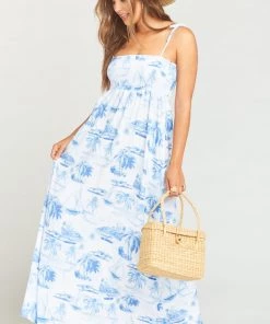 Show Me Your Mumu Maggie Maxi Dress ~ Sail Away