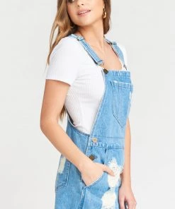 Show Me Your Mumu Georgia Overalls ~ Tide