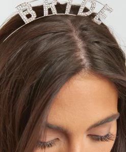Show Me Your Mumu Accessories Bride Headband ~ Silver