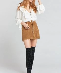 Show Me Your Mumu Elsa Top ~ Wedding Cake Chiffon