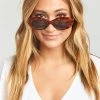Show Me Your Mumu Accessories Crap Eyewear The Love Tempo Sunglasses ~ Gloss Havana Tortoise
