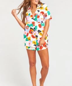 Show Me Your Mumu Sunday Morning Sleep Set ~ Becky Blooms Bottoms