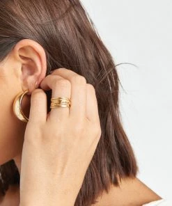 Show Me Your Mumu New Mu Ki.ele Celeste Wrap Ring ~ Gold