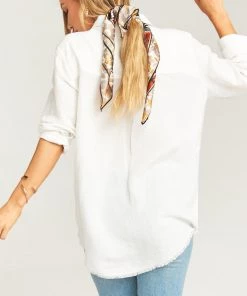 Show Me Your Mumu Marcella Shirt ~ Beachy Linen