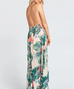 Show Me Your Mumu Luna Halter Dress ~ Kauai Kisses Wedding Guest Dresses
