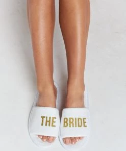 Show Me Your Mumu The Bride Slippers ~ White 13 Show Me Your Mumu The Bride Slippers ~ White