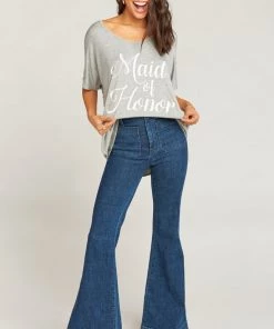 Show Me Your Mumu Benji Tunic Sleep Set ~ Maid Of Honor Grey