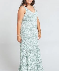 Show Me Your Mumu Dresses Jenn Maxi Dress ~ Lovers Lace Silver Sage 15 Show Me Your Mumu Dresses Jenn Maxi Dress ~ Lovers Lace Silver Sage