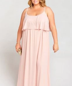 Show Me Your Mumu Bridesmaids Dresses Caitlin Ruffle Maxi Dress ~ Dusty Blush Crisp 19 Show Me Your Mumu Bridesmaids Dresses Caitlin Ruffle Maxi Dress ~ Dusty Blush Crisp