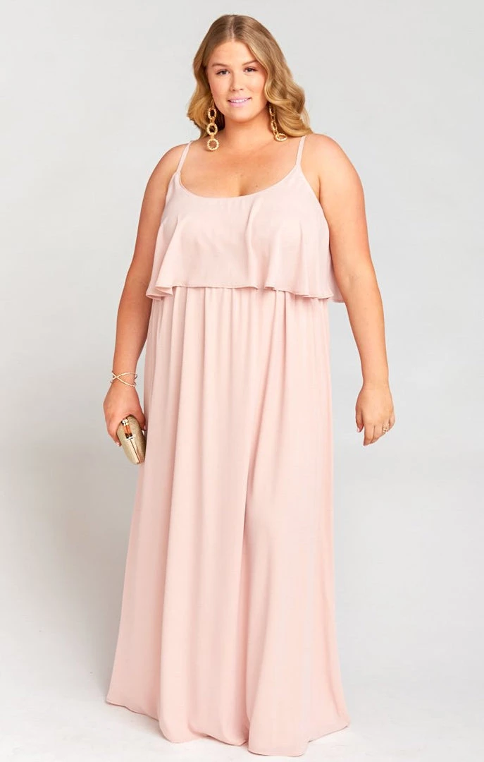 Show Me Your Mumu Bridesmaids Dresses Caitlin Ruffle Maxi Dress ~ Dusty Blush Crisp 9 Show Me Your Mumu Bridesmaids Dresses Caitlin Ruffle Maxi Dress ~ Dusty Blush Crisp