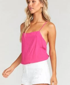 Show Me Your Mumu Adrian Top ~ Hot Pink