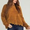 Show Me Your Mumu Sweaters Fawn Sweater ~ Ochre Chenille Knit