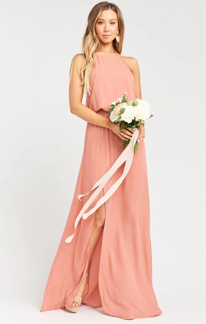Show Me Your Mumu Wedding Guest Dresses Heather Halter Dress ~ Rustic Mauve Crisp 3 Show Me Your Mumu Wedding Guest Dresses Heather Halter Dress ~ Rustic Mauve Crisp