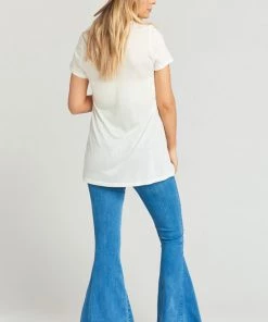 Show Me Your Mumu Maternity Berkeley Bells ~ Light Ocean