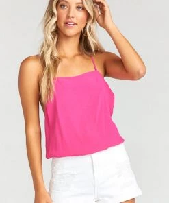 Show Me Your Mumu Adrian Top ~ Hot Pink