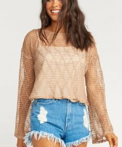 Show Me Your Mumu Blake Pullover ~ Bermuda Crochet Sweaters