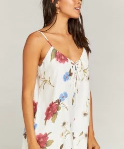 Show Me Your Mumu Rebel Romper ~ Florence Floral Silky Dots Rompers