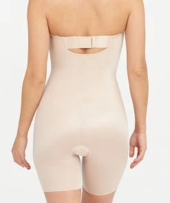 Show Me Your Mumu SPANX Suit Your Fancy Strapless Cupped Mid-Thigh Bodysuit ~ Champagne Accessories 8 Show Me Your Mumu SPANX Suit Your Fancy Strapless Cupped Mid-Thigh Bodysuit ~ Champagne Accessories