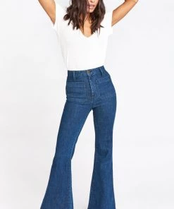 Show Me Your Mumu New Mu Farrah Trouser Flare Regular ~ Downpour