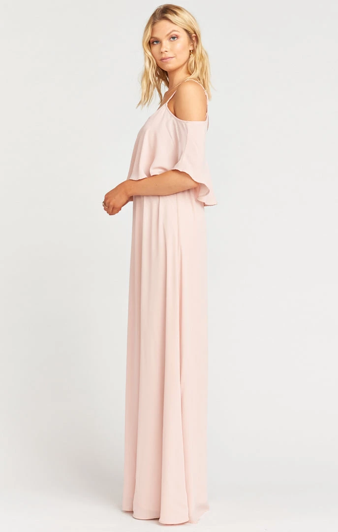 Show Me Your Mumu Bridesmaids Dresses Caitlin Ruffle Maxi Dress ~ Dusty Blush Crisp 4 Show Me Your Mumu Bridesmaids Dresses Caitlin Ruffle Maxi Dress ~ Dusty Blush Crisp