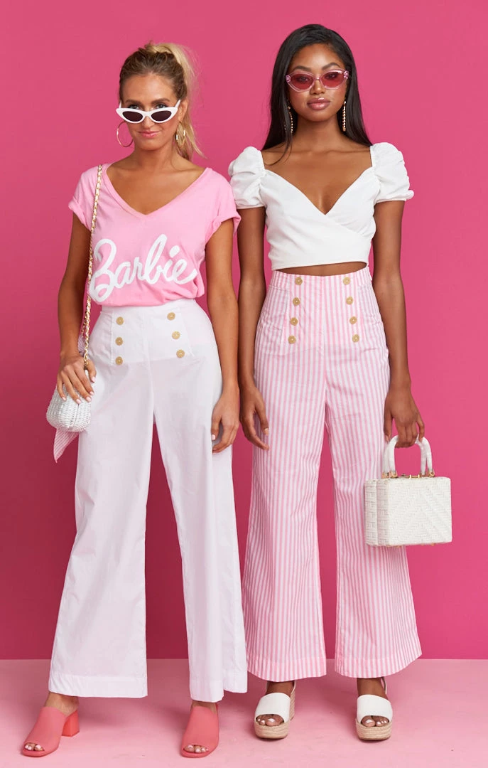 Show Me Your Mumu Stacie Sailor Pants ~ White Poplin Bottoms 6 Show Me Your Mumu Stacie Sailor Pants ~ White Poplin Bottoms