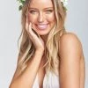 Show Me Your Mumu Wisteria Flower Crown ~ White