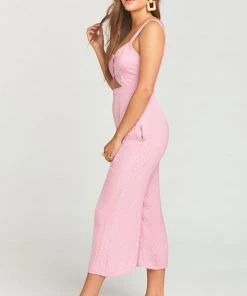 Show Me Your Mumu Brighton Jumpsuit ~ Primrose Silky Dots Rompers