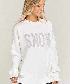 Show Me Your Mumu Fireside Sweater ~ Snow Graphic