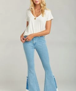Show Me Your Mumu Denim Woodstock Flare ~ Echo
