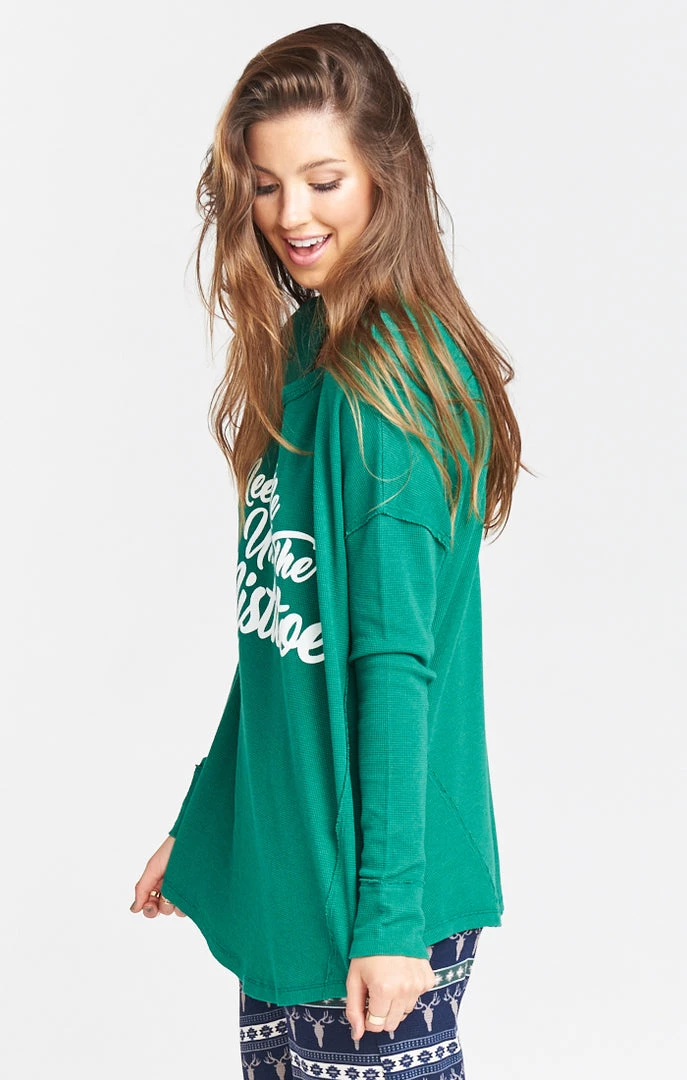 Show Me Your Mumu Bosco Ski Top ~ Mistletoe Graphic Tops 4 Show Me Your Mumu Bosco Ski Top ~ Mistletoe Graphic Tops