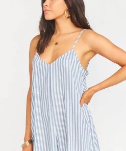 Show Me Your Mumu Rascal Romper ~ She Sails Stripe 9 Show Me Your Mumu Rascal Romper ~ She Sails Stripe