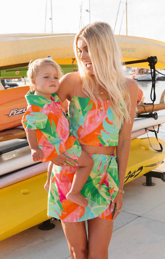 Show Me Your Mumu New Mu Lil Easy Shorts ~ Tropics Palm 6 Show Me Your Mumu New Mu Lil Easy Shorts ~ Tropics Palm