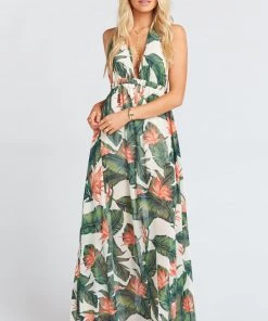 Show Me Your Mumu Luna Halter Dress ~ Paradise Found